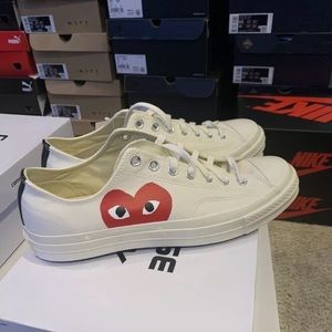 CHEAP Comme des Garcons Play off-white converse!!!